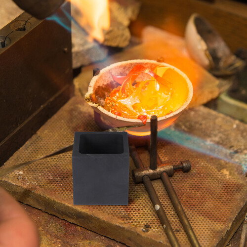 Graphite Ingot Mallen Voor Smelten Goud En 2