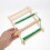 1Set Beige Weefraam Draagbare Handwerk Wikkelmachine Beginners 8