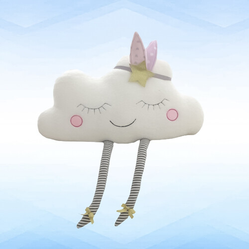 Witte Smile Cloud Sofa Decoratie Comfort 2