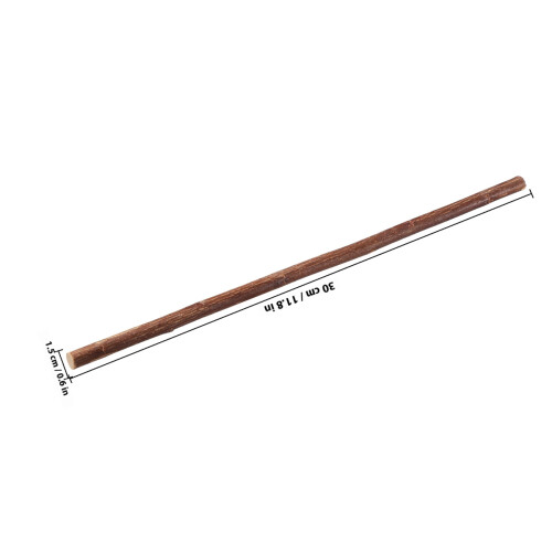 Holzäste Bastelstäbchen Braunholz 50 1