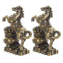 2 Stk. Feng Shui Messing Figur Für Chinesisches Neujahr