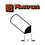 Plastruct 90896 (MRQ-125P) Quarter Round Rod 3.2mm 5pc 1