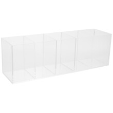 Qnmwood Acryl Make-up- & Stiftehalter Desktop Organizer