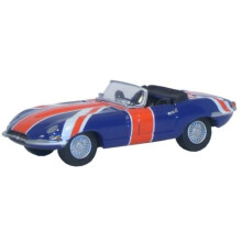 1:76 Union Jack Oxford Diecast Jaguar E Type - 76etyp005 Di Cast 176 Scal Brand - oxford jaguar e type union jack 76etyp005 die cast 176 scale brand