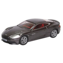 Oxford Diecast 76AMV003 Aston Martin Vanquish Coupe Quantum Silver OO Gauge