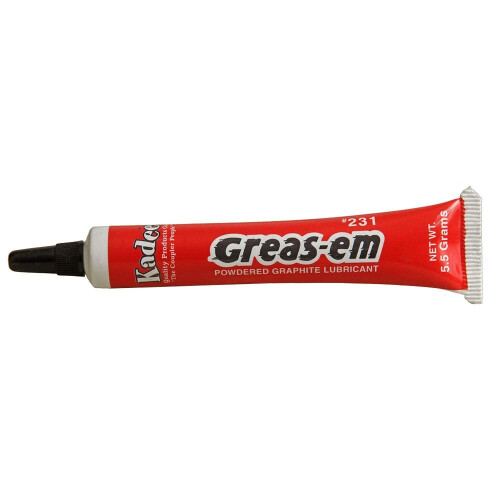 "Greas-em" Dry Graphite Lubricant, 5.5 Grams