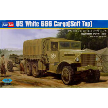 Hbb83802 - Hobbyboss 1:35 - Us White 666 Cargo (soft Top)