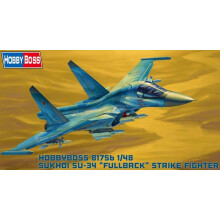 Hbb81756 - Hobbyboss 1:48 Russian Su-34 Fullback Fighter-bomber