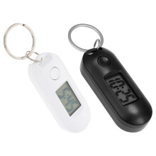 2Stk Digitale Taschenuhr Schlüsselanhänger Für Rucksäcke