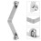 Crutch Shrapnel De Forma De V Para Bloqueo DIY 5