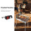 2Pièces Ventilateur Bbq Portable Électrique Noir ABS 4