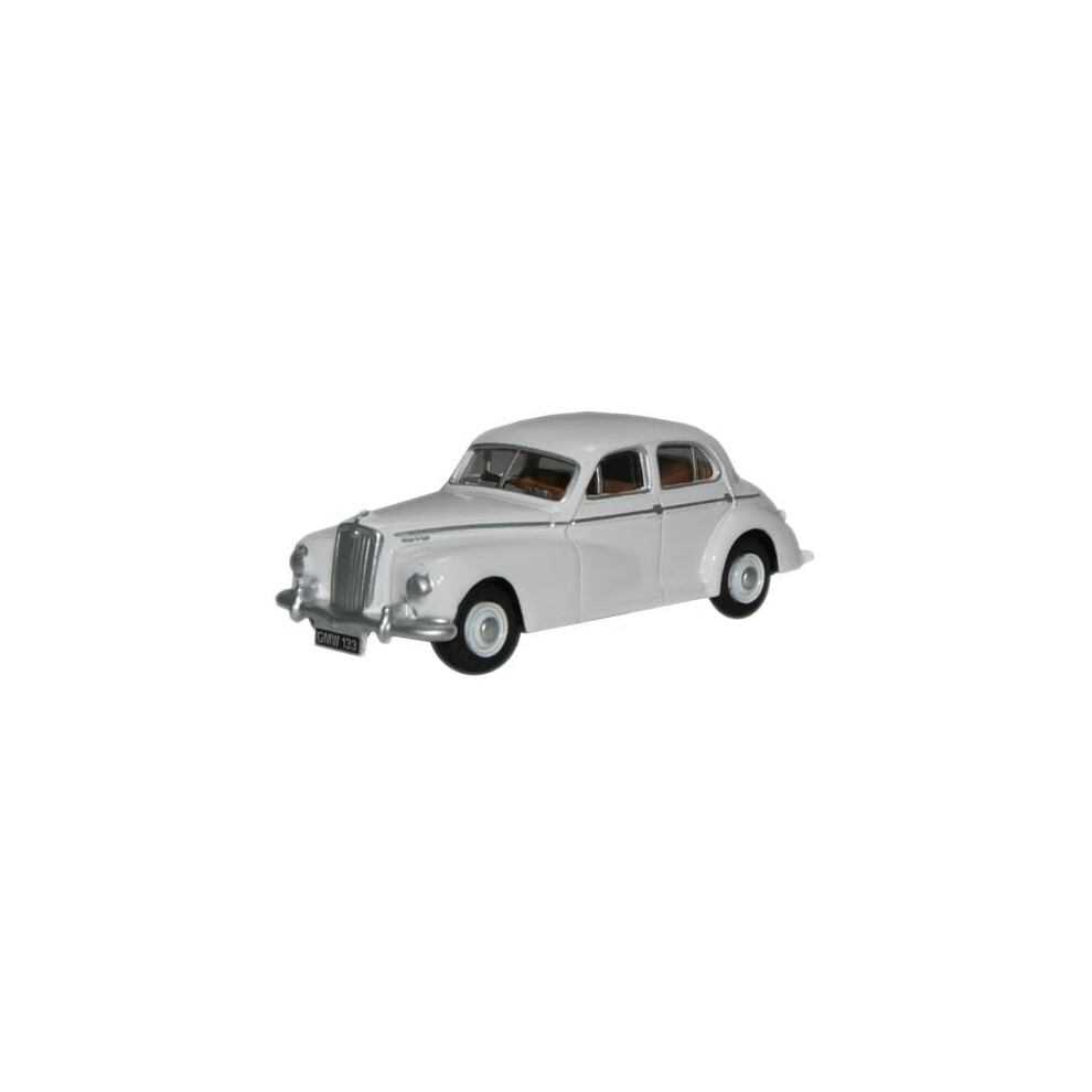 Oxford Diecast White Wolseley 6/80 - 1:76 Scale - Image 6