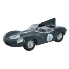 Oxford Diecast 76DTYP001 Jaguar D Type 1956 Le Mans OO Gauge