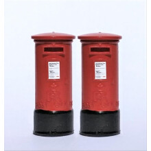 O Scale Postboxes 2pcs (Pre-Built)