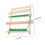 1Ensemble Machine À Tisser Portative Bois Beige Polyvalente Durable 2