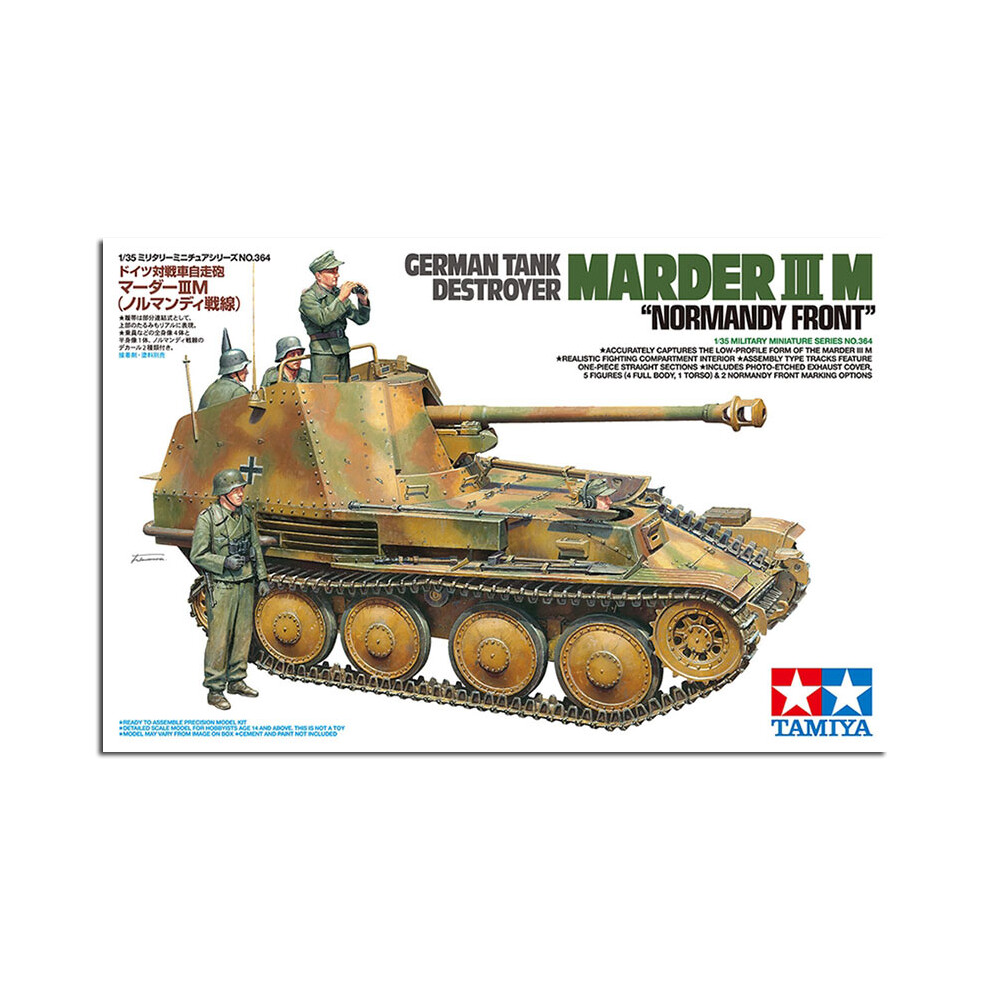Tamiya German Hunting Tank Marder Iii Normandy,