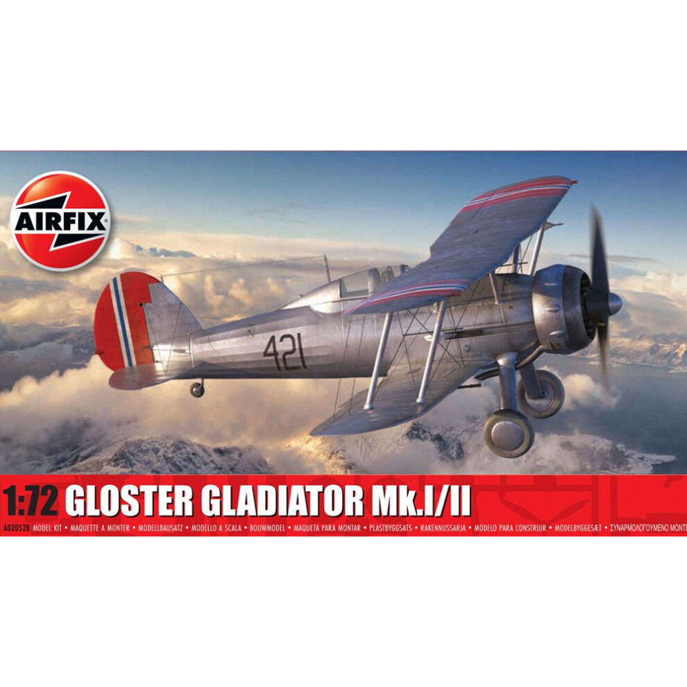 Airfix A02052b Gloster Gladiator Mk.i/Mk.ii 1:72 Model Kit