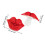 Joke Silicone Pacifier Funny Style Baby Care Tool Red 2
