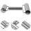 Stainless Steel Rolling Pin For Baking Pasta Pizza And Pastry 3
