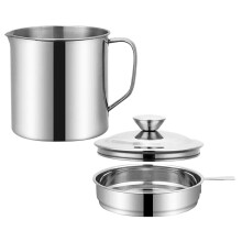 De Aço Inoxidável Para Armazenar Gordura E Óleo Com