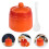 conjunto de frascos para temperos, sal, açúcar e especiarias 8