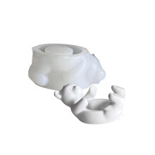 Accessoires de bougies, moules bougeoir en-embrasser un ours