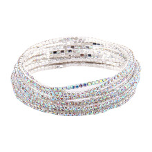 Fashionable Colorful Gemstones Bracelet Crystal Beaded-AB style