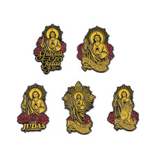 Insigne de revers de sac à dos de broche en émail-costume