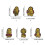 Broche en émail distinctive, épingle à poitrine-Style 4 3