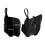 Motorcycle Front Number Plate for CRF70 Black High-Performance Plastic 2