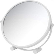 Swivel Vanity Mirror, Double Sided Free Standing Design With Regular & 10X Magnification For Skin Care Routines And Tweezing
