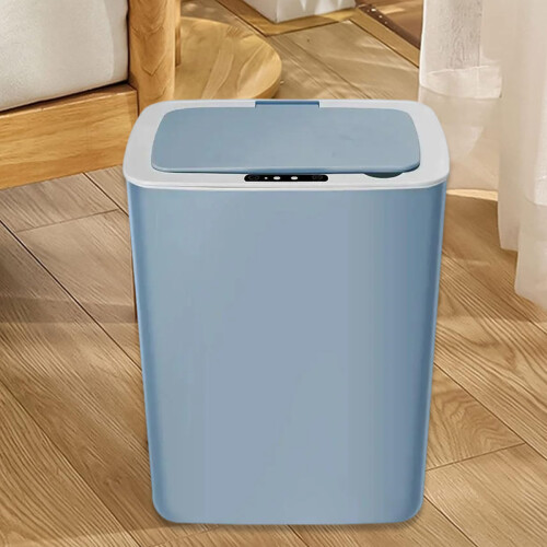 Lixeira multifuncional com sensor de toque e compatível com sacos reutilizáveis. Lixeira inteligente com sensor para cozinha, banheiro e 2