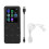 MP3 Player Black 200mAh 9.5x4.2x1cm Dictionary Rec 3