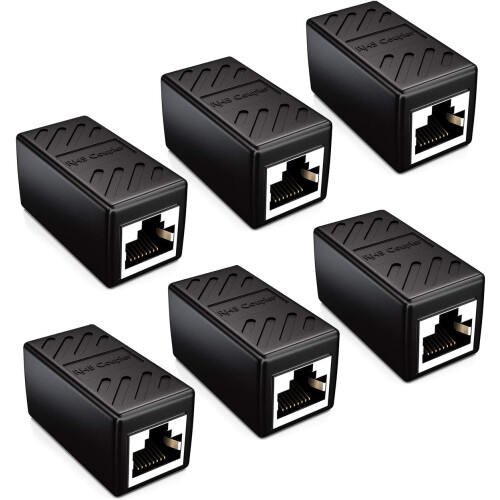 Ενσωματωμένος σύνδεσμος RJ45 για δίκτυα CAT6, ασφαλής και ανθεκτικός προσαρμογέας