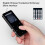 MP3 Player Black 200mAh 9.5x4.2x1cm Dictionary Rec 7