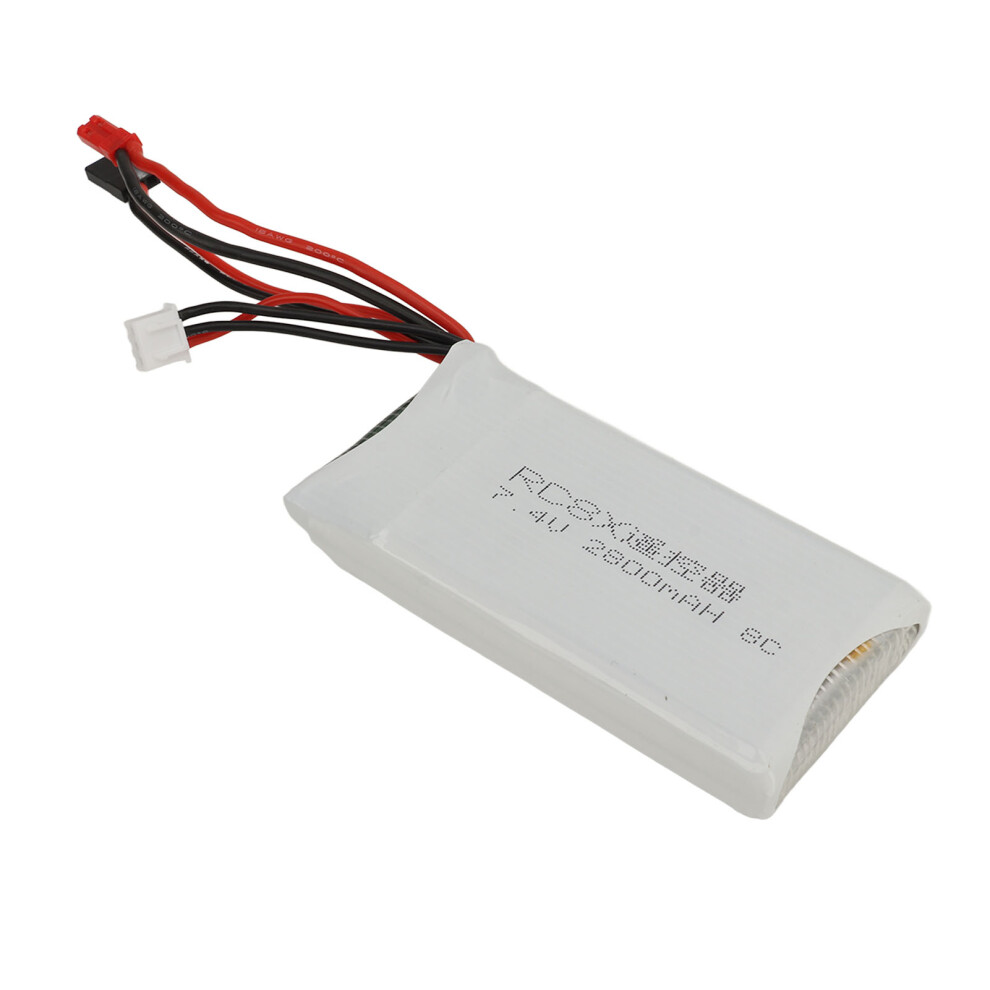 7.4V 2800Mah Lithium Polymer Battery For Rc Car Rc8x Rc6gs 4Gs 4641369134508