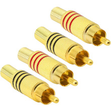 Integração de áudio perfeita, conectores sem solda para instalação rápida e fácil, design compacto e prático que acomoda fios com menos de 6
