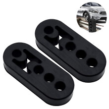 Exhaust Pipe Muffler Support, High Quality Materials, Durably High-Density Rubber, Reduce Vibration Noise, For Universal Car Exhaust Systems