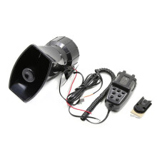Sound Styles Alarmhorn-Sirene für 12V-LKW und Boote, robustes PA-Lautsprecher-Mikrofonsystem