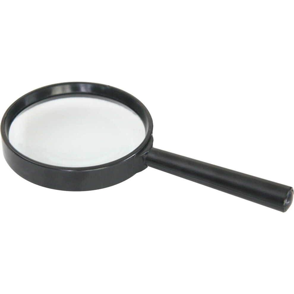 Handy Magnifier: Portable Magnifying Glass For Precise Reading, With High Magnification And Glass Lens