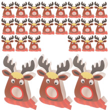 25Stück Weihnachten Lutscher Papierkarten Verpackung