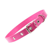 Harajuku Clavicle Chain Belt Punk Rock Style PU-rose red