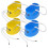4Pcs Kindergarten Stepper Interactive Balance Stilts For Training 7