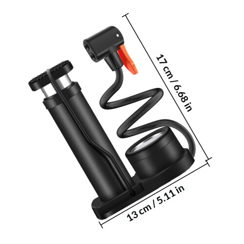 Portátil De Aire Para Con Manómetro 1