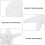 8Stk Resin Meerestiere Weiß Aquarium Ornamente 7
