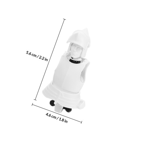 1 Set Figurine D'action Robot Articulée Silhouette Médiévale 1