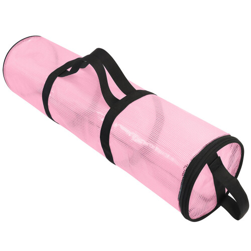 Pink Gift Storage Bag Waterproof Plastic Handy Christmas Holder