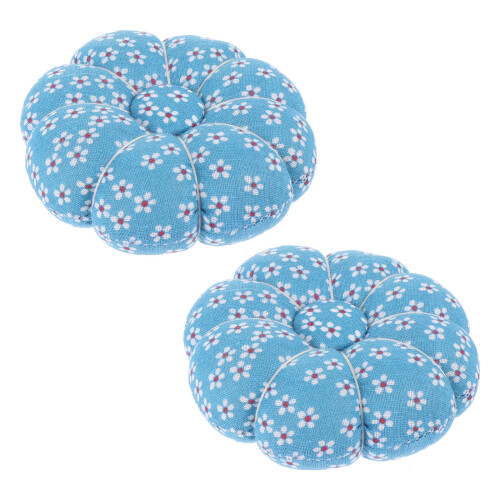 2pcs Embroidery Pin Cushion Retro Pumpkin Needle Holder