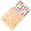 Wooden Russian Alphabet Puzzle Set Educational Letter Game 3