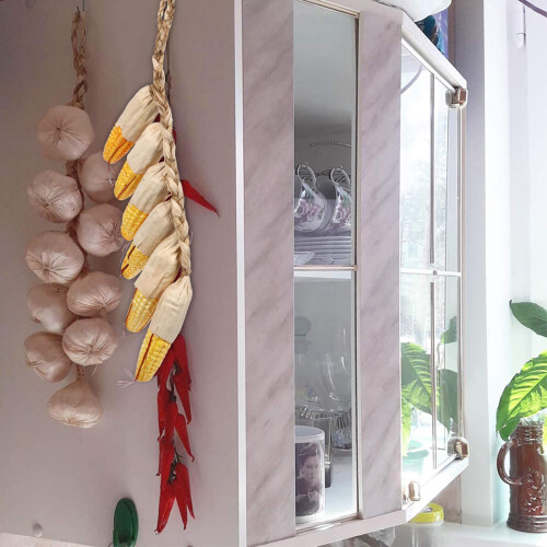 3Pz Ghirlanda Artificiale Realistica in Schiuma Per Decor Casa 2
